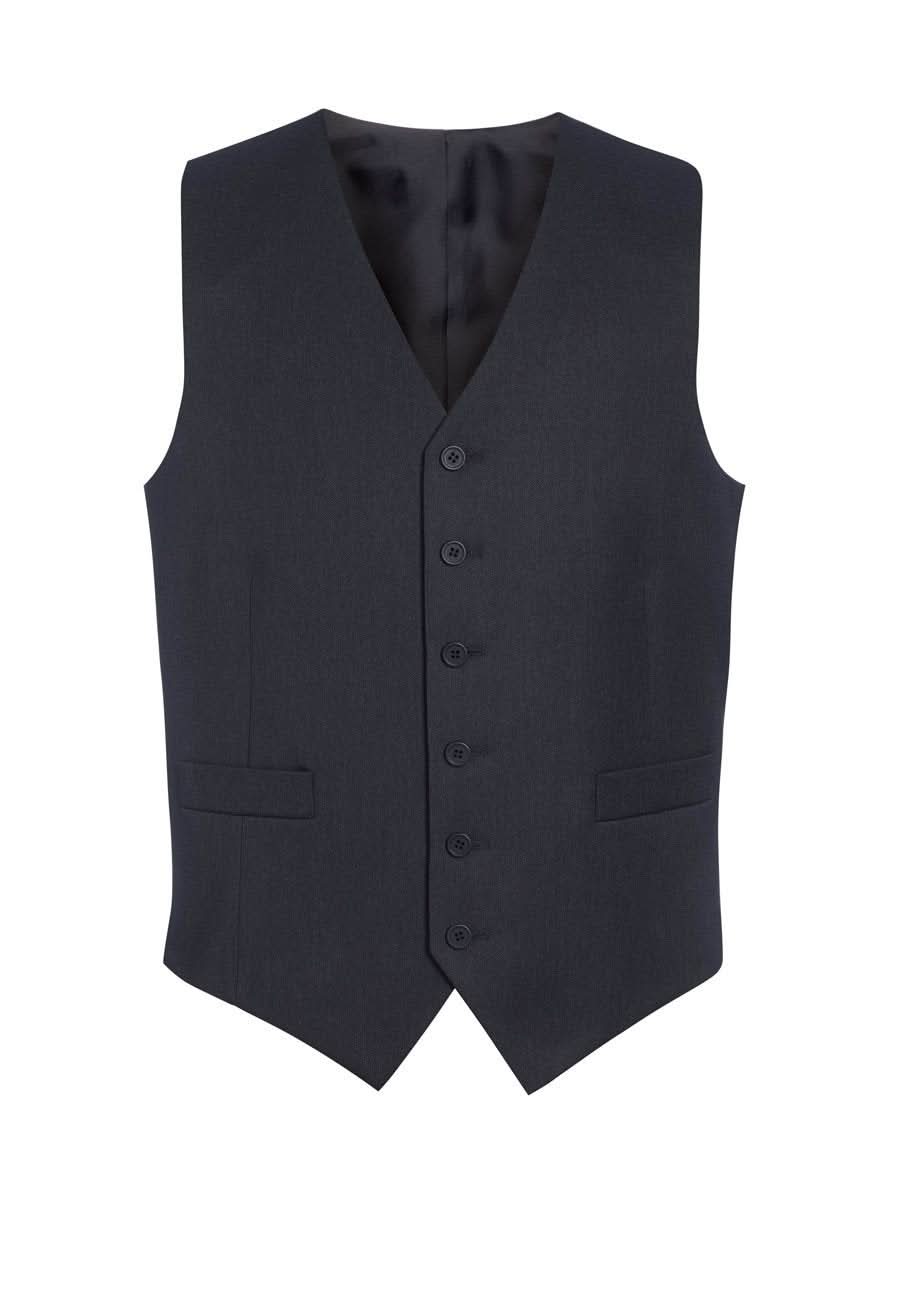 Gamma Mens Waistcoat Mens Waistcoat Brook Taverner Charcoal 36"