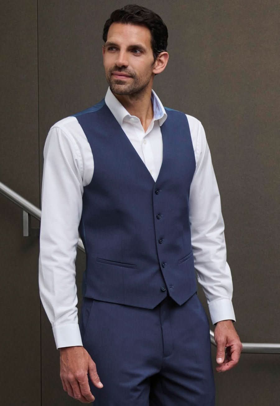 1914: George Mens Tailored Fit Waistcoat Mens Waistcoat Brook Taverner