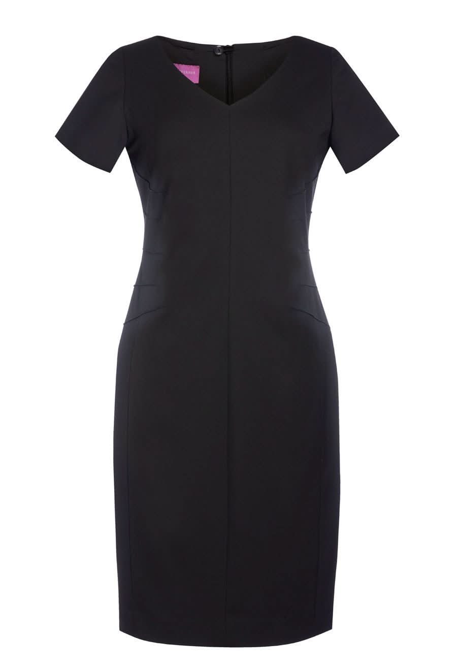 Portia Ladies V-Neck Dress Dresses Brook Taverner