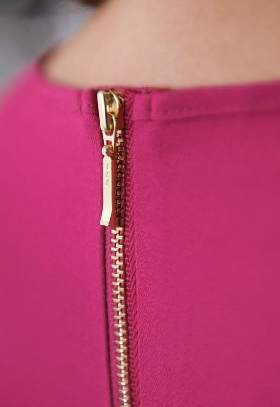 Roma Plain Ladies Crepe de Chine Blouse Blouses Brook Taverner