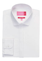 Parma Ladies Long Sleeve Blouse Womens Long Sleeve Shirts Brook Taverner White 6