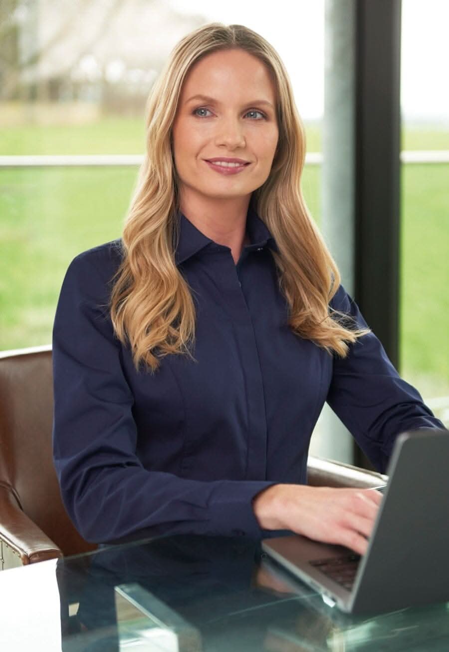 Parma Ladies Long Sleeve Blouse Womens Long Sleeve Shirts Brook Taverner