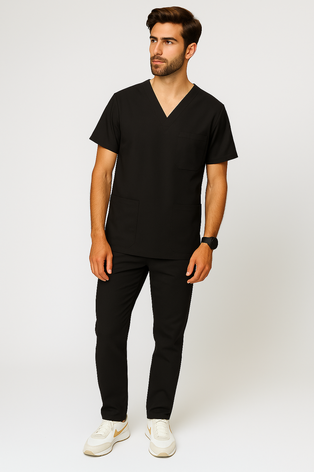 Cherokee Originals 4876 Unisex Scrub Top Unisex Scrub Top Cherokee Originals Black XXS