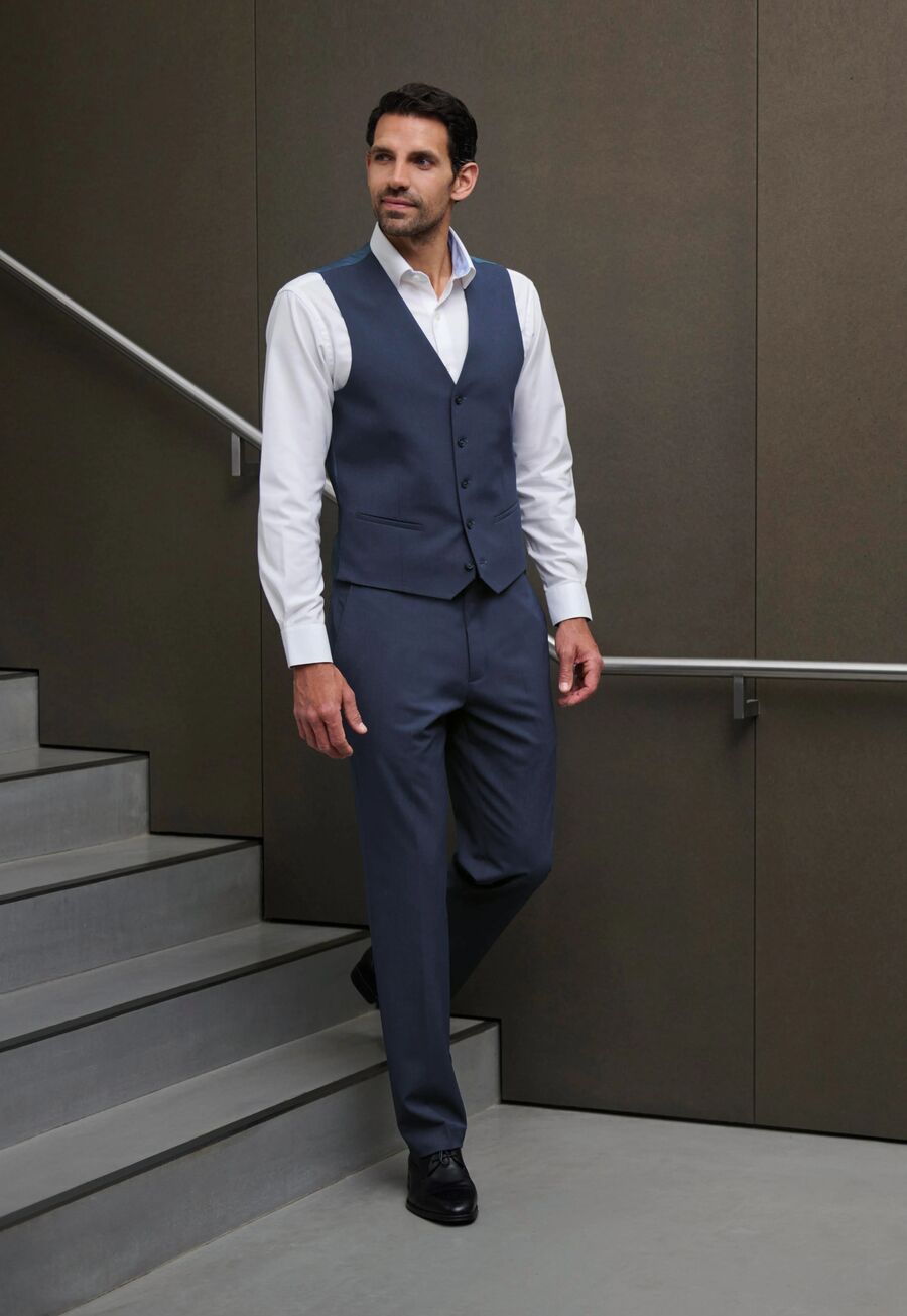 8025: Oliver Mens Tailored Fit Trouser Mens Suit Trouser Brook Taverner