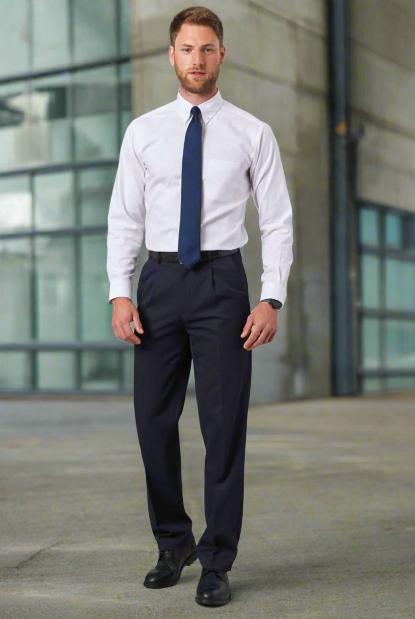 Delta Single Pleat Mens Suit Trouser Mens Suit Trouser Brook Taverner