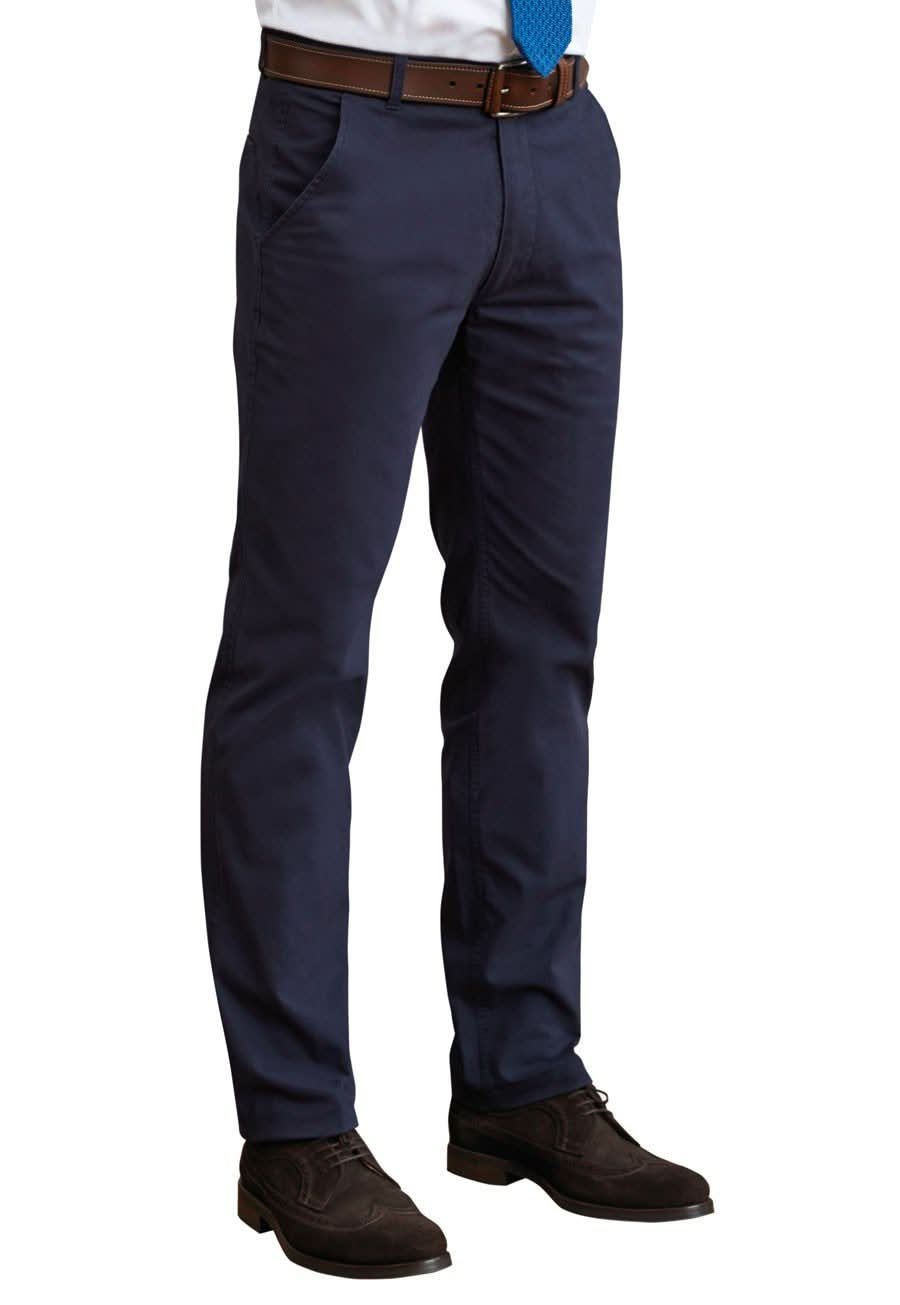 Denver Classic Fit Chino Mens Chinos Brook Taverner Navy 32" Short
