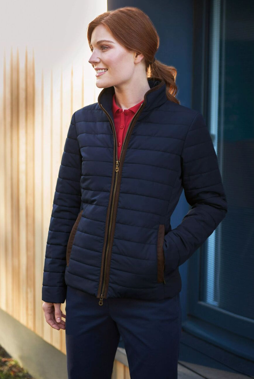 2376: Alma Ladies Quilted Jacket Womens Coats Brook Taverner