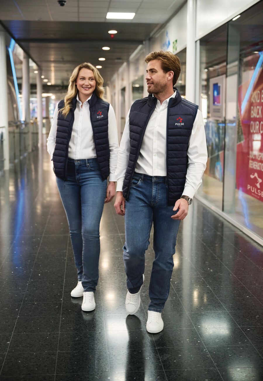 4638: Eugene Mens Padded Gilet Mens Bodywarmers Brook Taverner