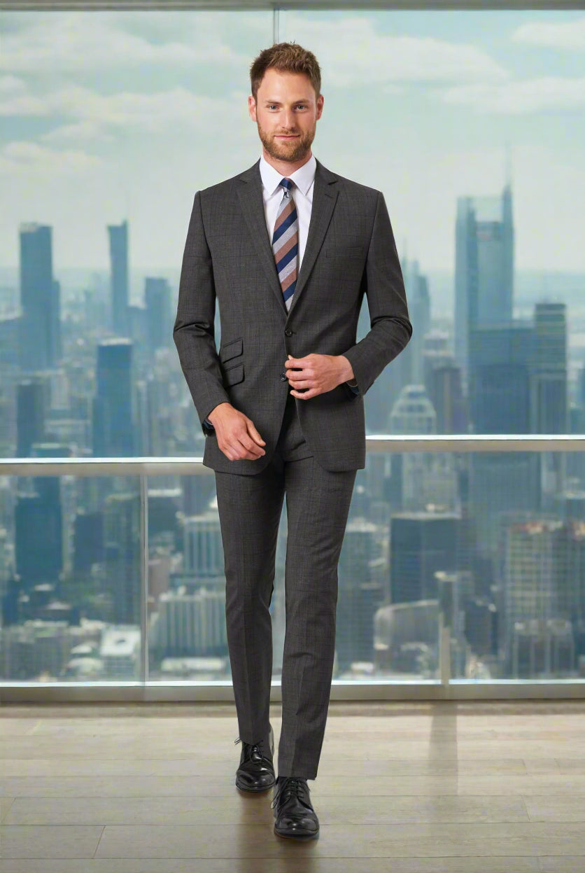 Cassino Signature Mens Slim-Fit Jacket Mens Suit Jacket Brook Taverner