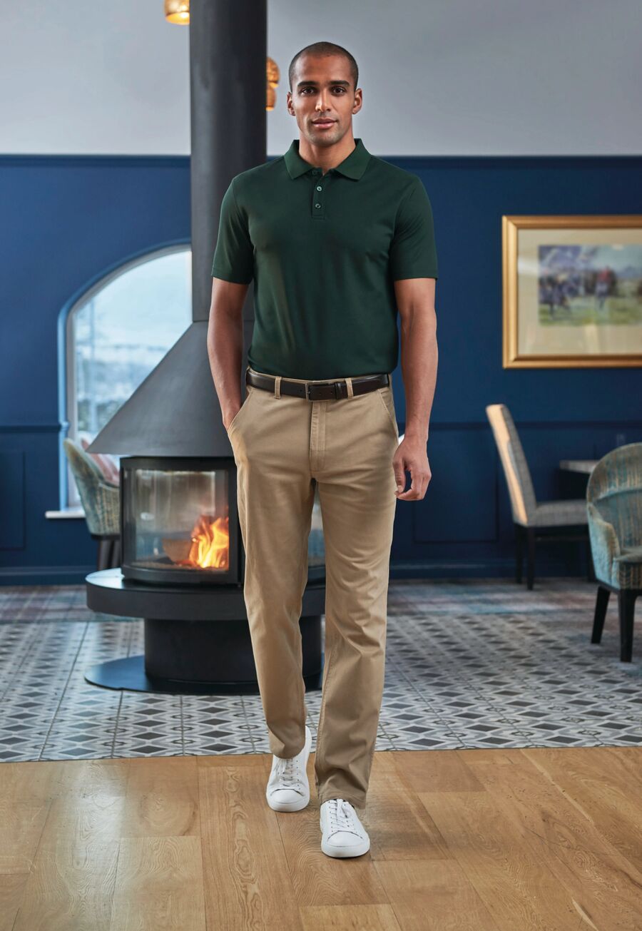 4224: Columbia Performance Mens Polo Shirt Mens Polos Brook Taverner