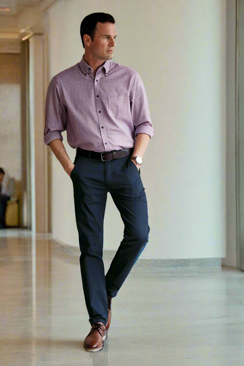 Denver Classic Fit Chino Mens Chinos Brook Taverner