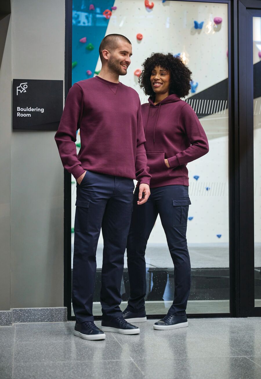 8027: Durham Mens Chino Cargo Trouser Mens Chinos Brook Taverner Navy 28 Short