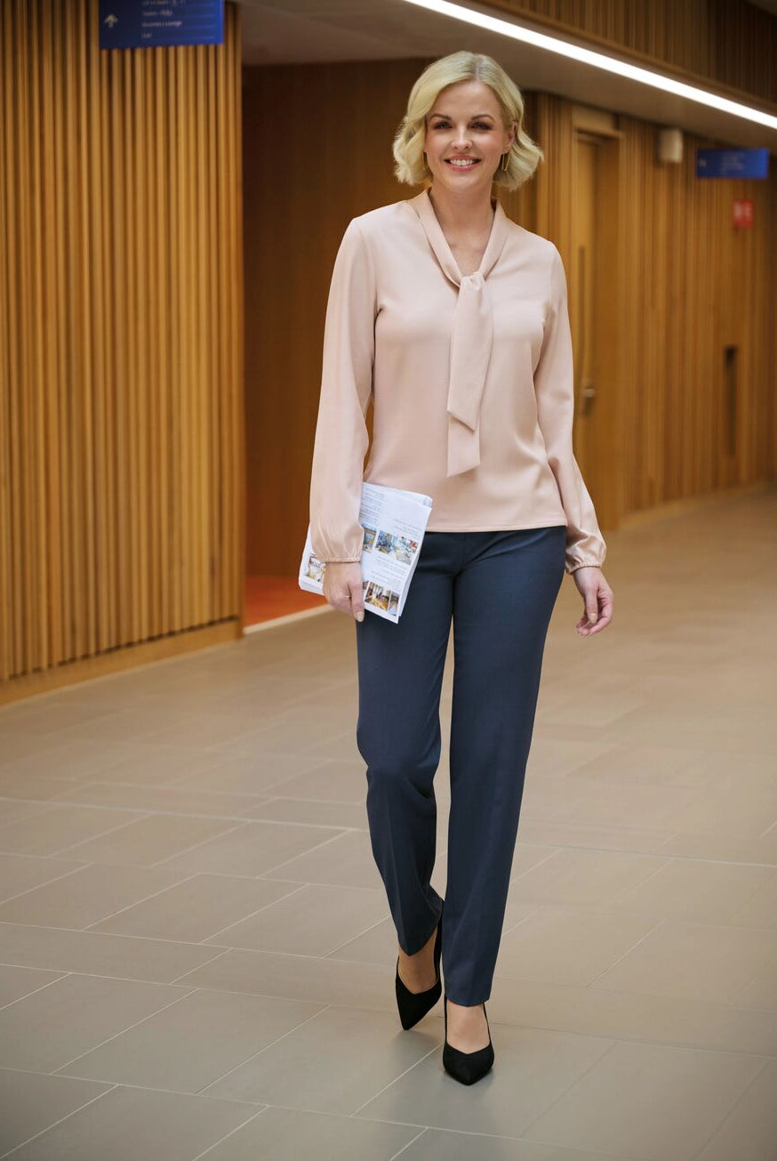 2392: Eleanor Ladies Slim Leg Trouser Ladies Suit Trouser Brook Taverner