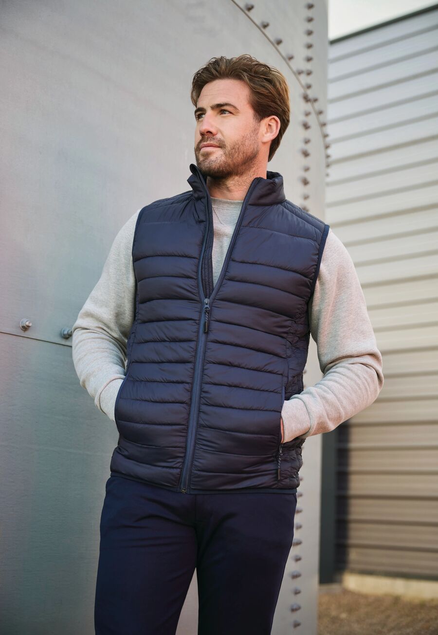 4638: Eugene Mens Padded Gilet Mens Bodywarmers Brook Taverner