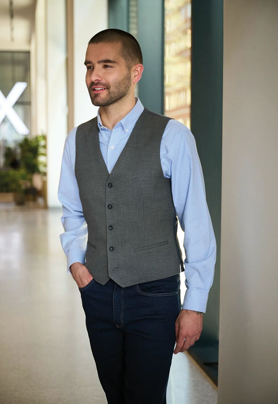 1914: George Mens Tailored Fit Waistcoat Mens Waistcoat Brook Taverner