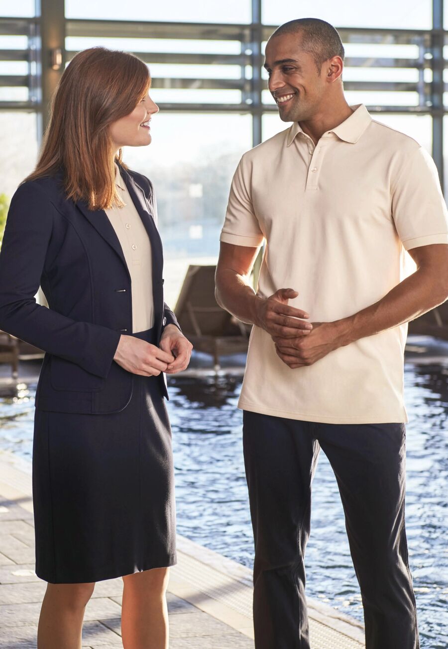 4223: Hampton Premium Polo Shirt Mens Polos Brook Taverner