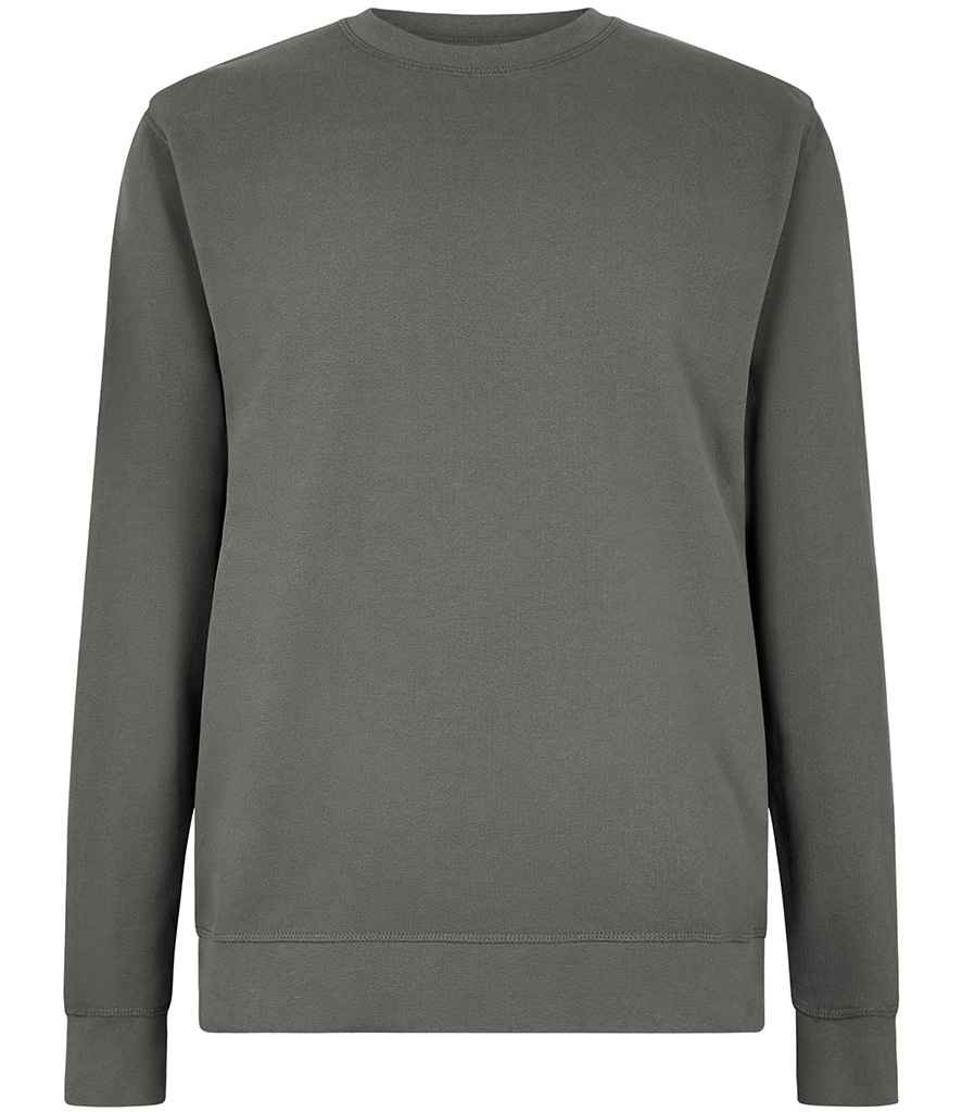 KK337: Regular Fit Pique Sweatshirt Mens Sweatshirts Kustom Kit Dark Grey S