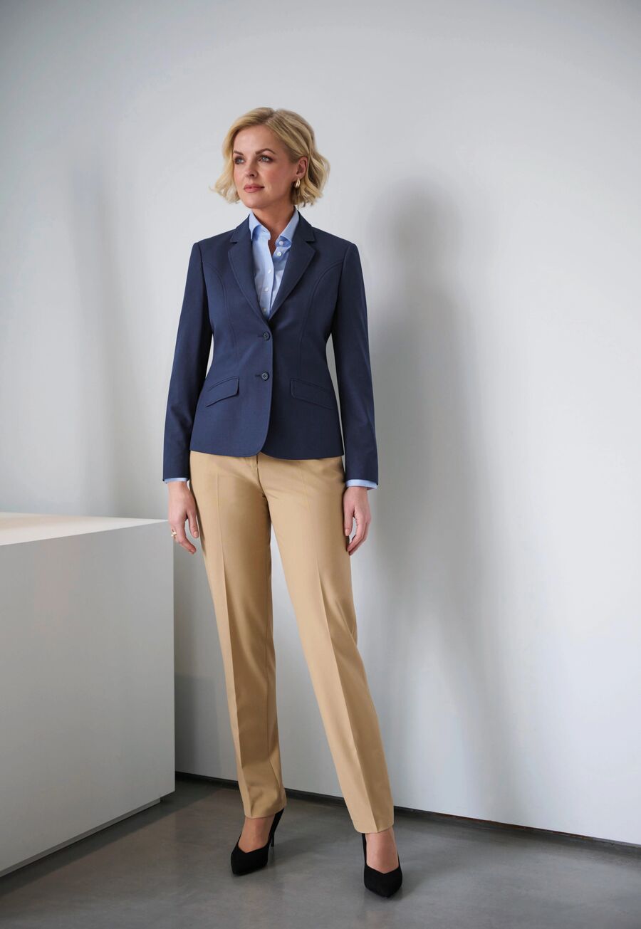 2392: Eleanor Ladies Slim Leg Trouser Ladies Suit Trouser Brook Taverner