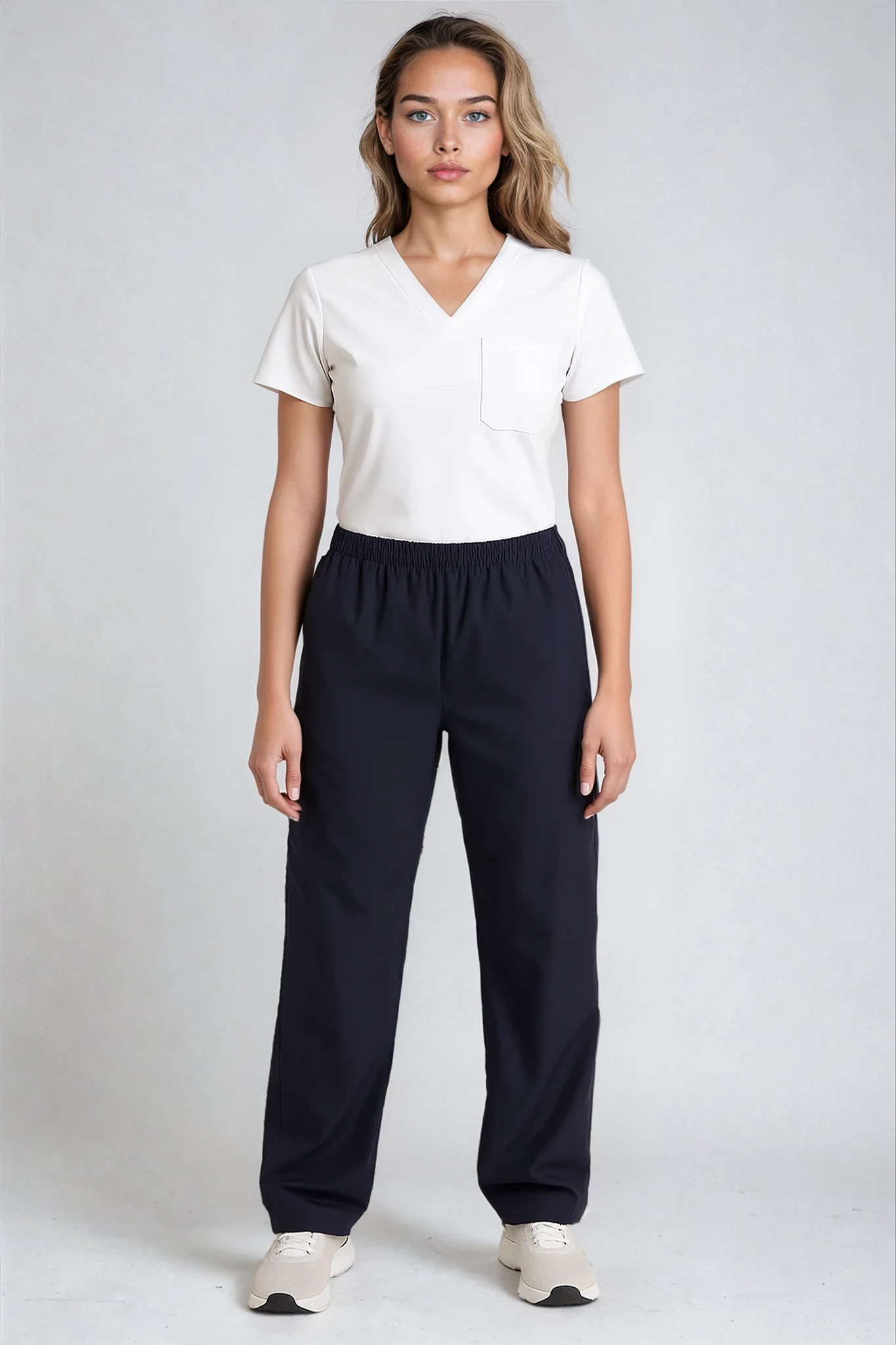 NSTR Unisex Smart Scrub Trouser Unisex Scrub Trousers Behrens Navy XS