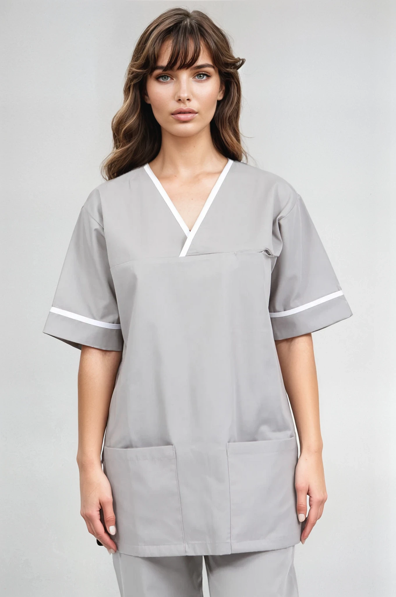 NSTT Unisex Smart Scrub Tunic (Colours) Unisex Scrub Top Behrens