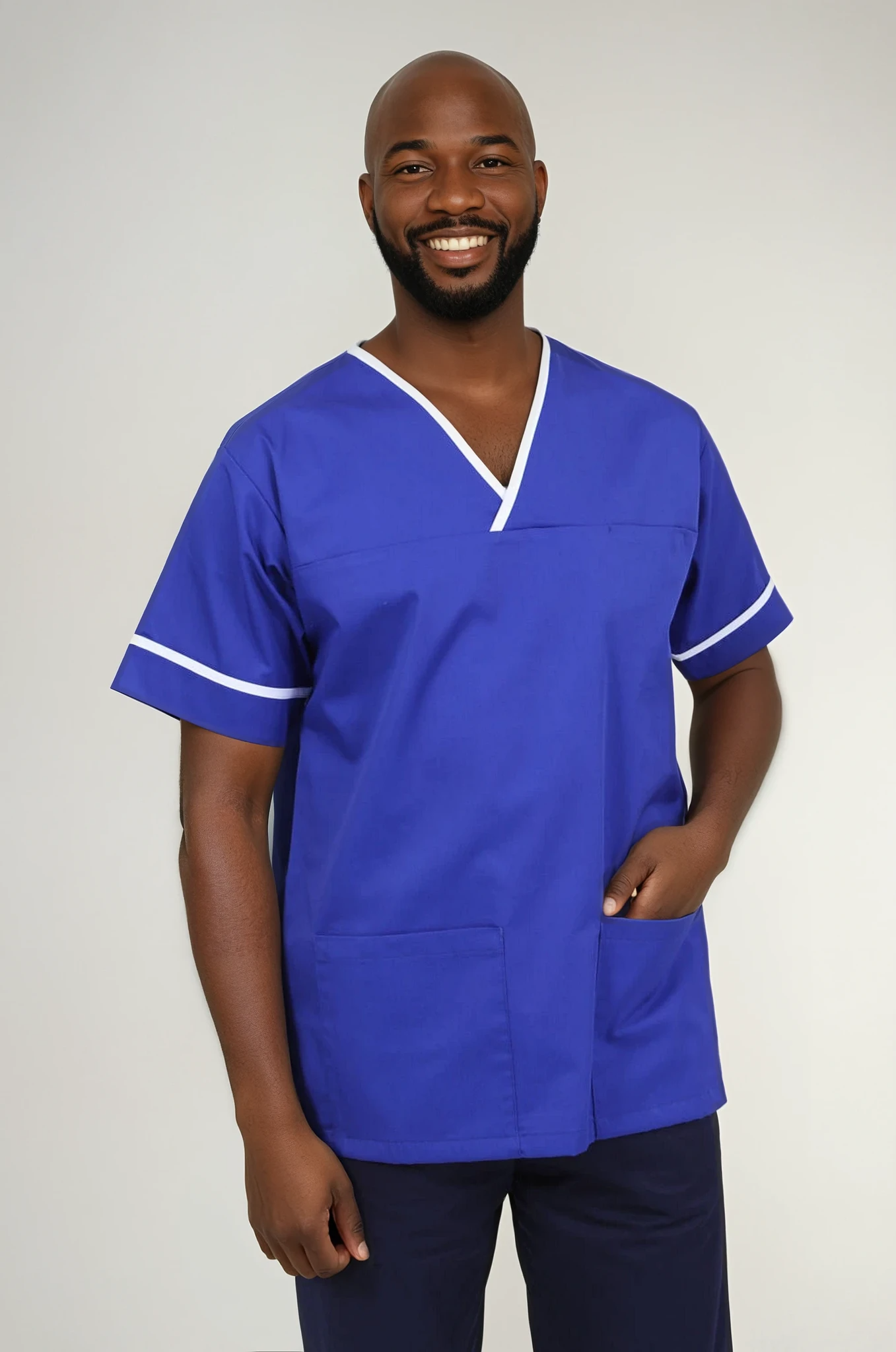 NSTT Unisex Smart Scrub Tunic (Colours) Unisex Scrub Top Behrens