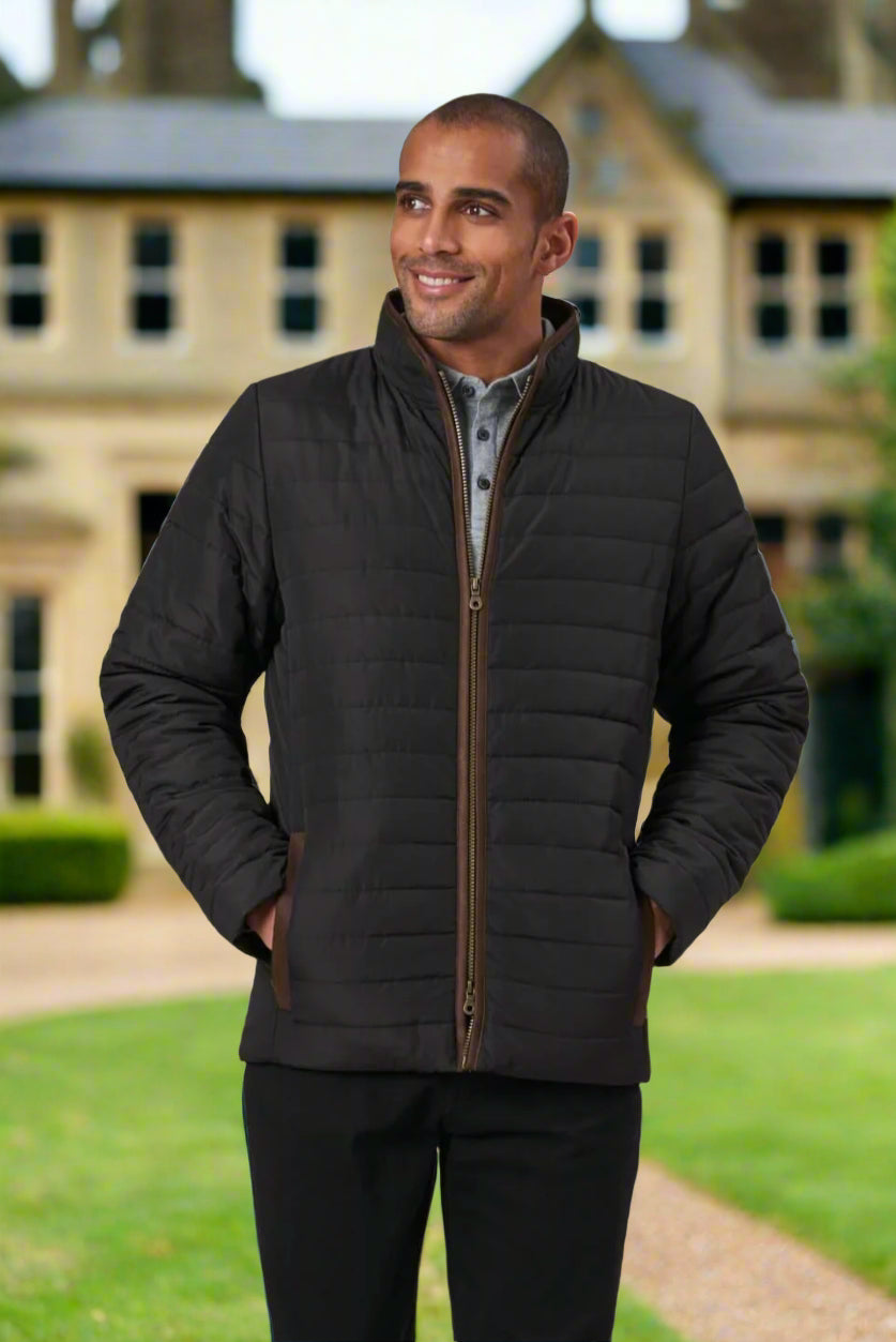 4369: Orlando Mens Quilted Jacket Mens Coats Brook Taverner