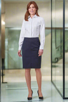 Prosecco Ladies Herringbone Shirt Womens Long Sleeve Shirts Brook Taverner