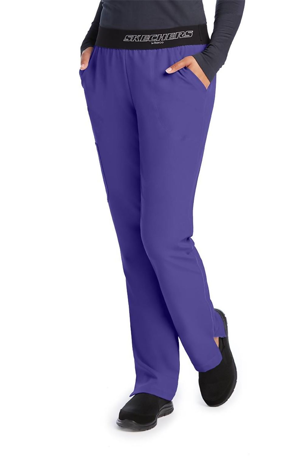 Skechers Vitality Ladies Scrub Trousers Ladies Scrub Trousers Skechers Grape XXS