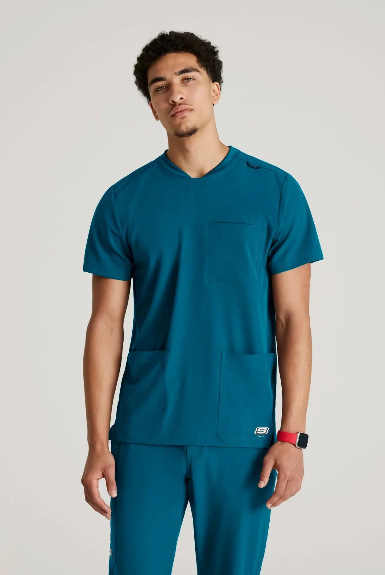 Skechers Thesis Unisex Scrub Top Unisex Scrub Top Skechers Bahama Blue XS