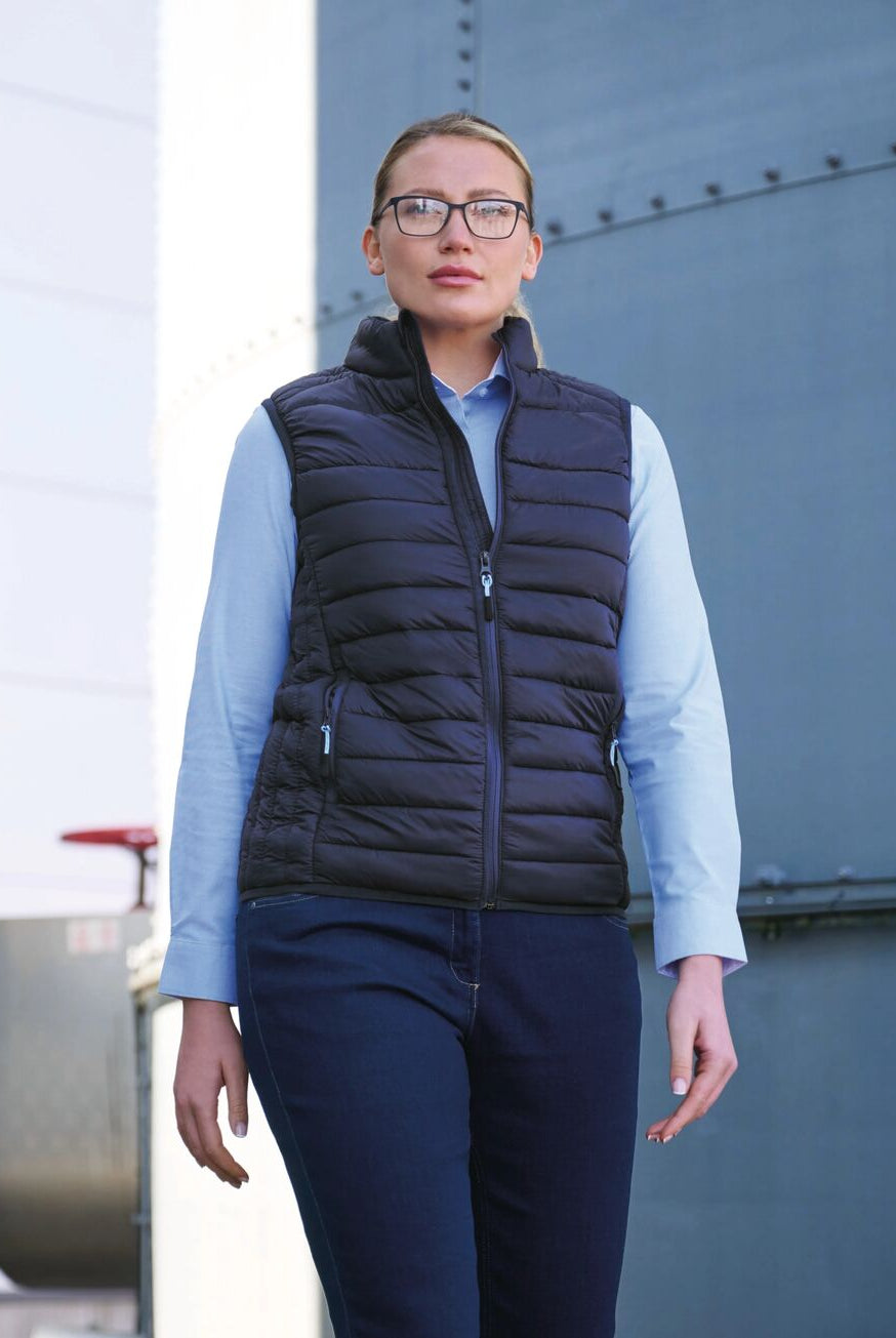2414: Skyline Womens Padded Gilet Womens Bodywarmers Brook Taverner