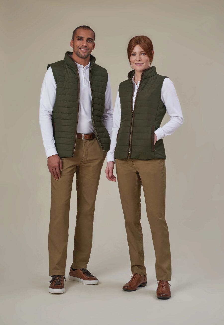 2377: Madison Quilted Ladies Gilet Womens Bodywarmers Brook Taverner
