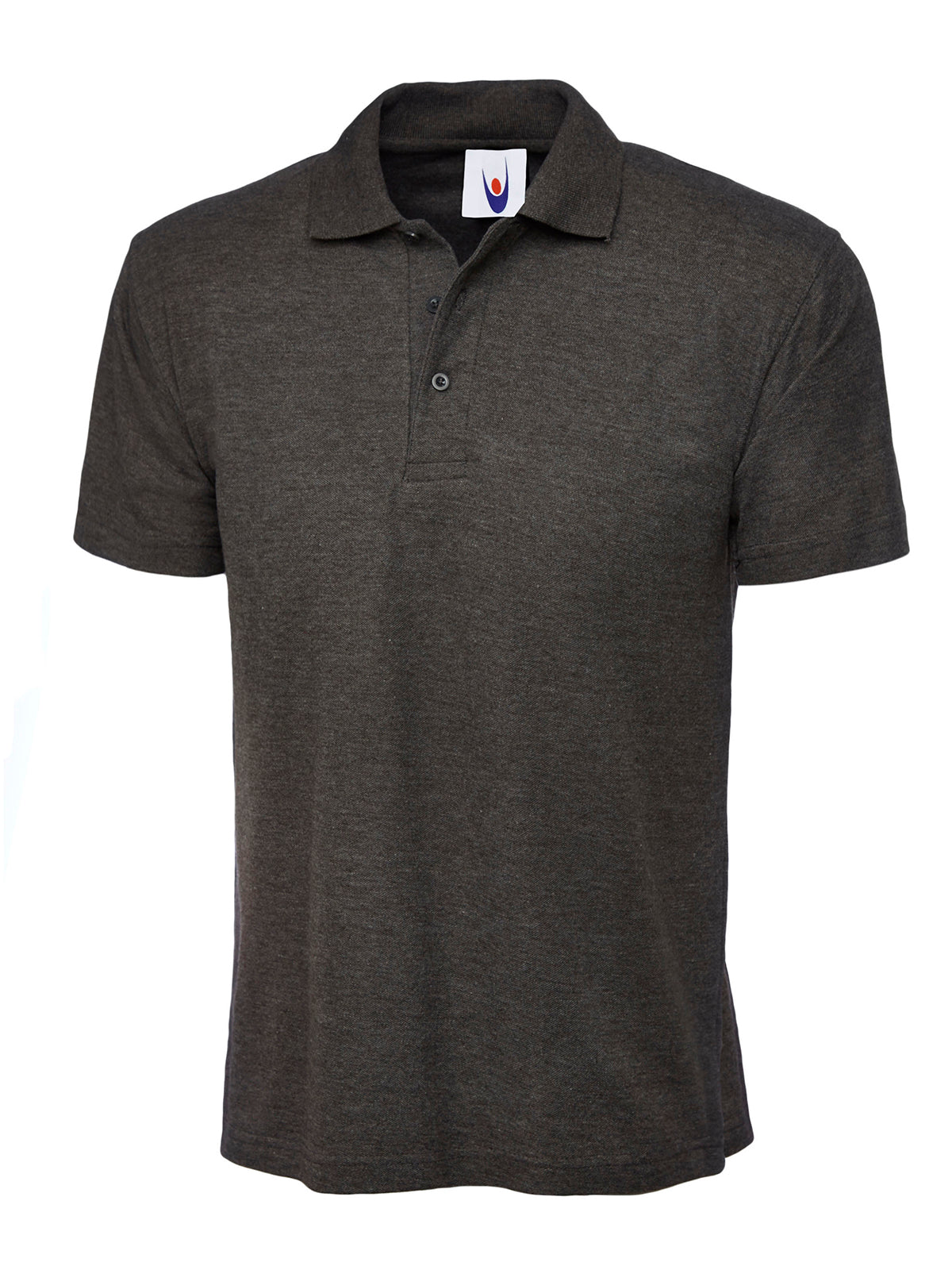 UC101: Classic Unisex Polo Mens Polos Uneek Charcoal XS
