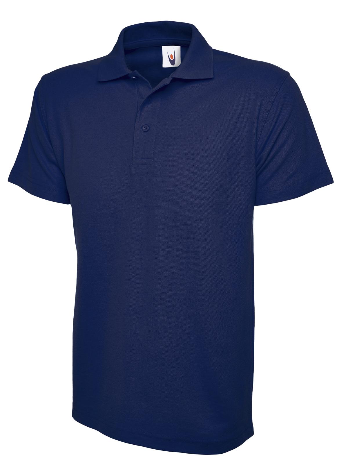 UC101: Classic Unisex Polo Mens Polos Uneek French Navy XS