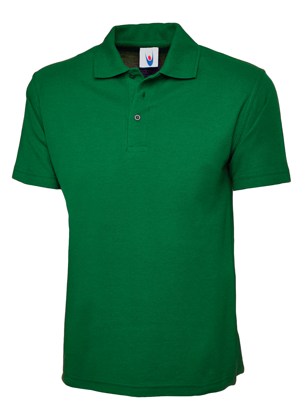UC101: Classic Unisex Polo Mens Polos Uneek Kelly Green XS