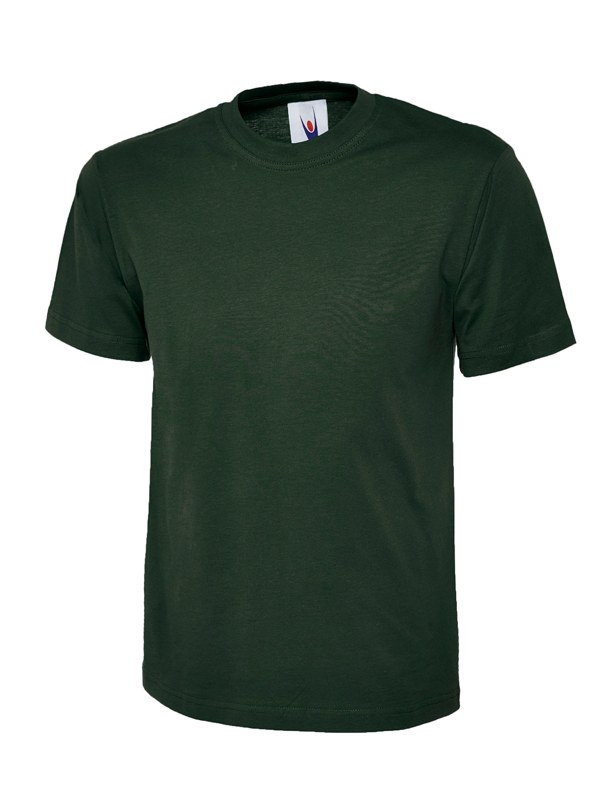 UC301: Unisex Classic T-Shirt Mens T-Shirts Uneek Bottle Green XS