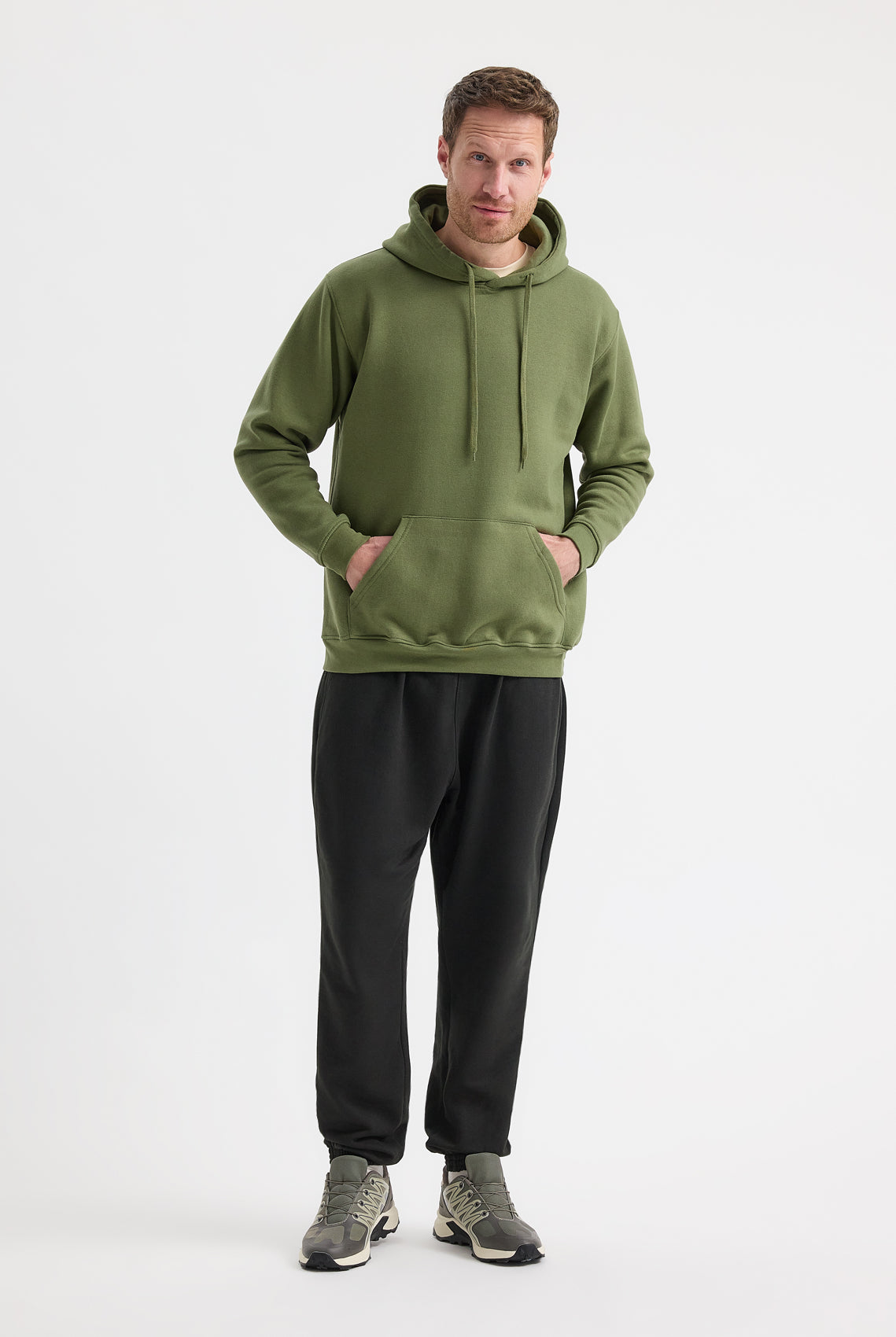 UC502: Unisex Classic Hooded Sweatshirt Mens Hoodies Uneek