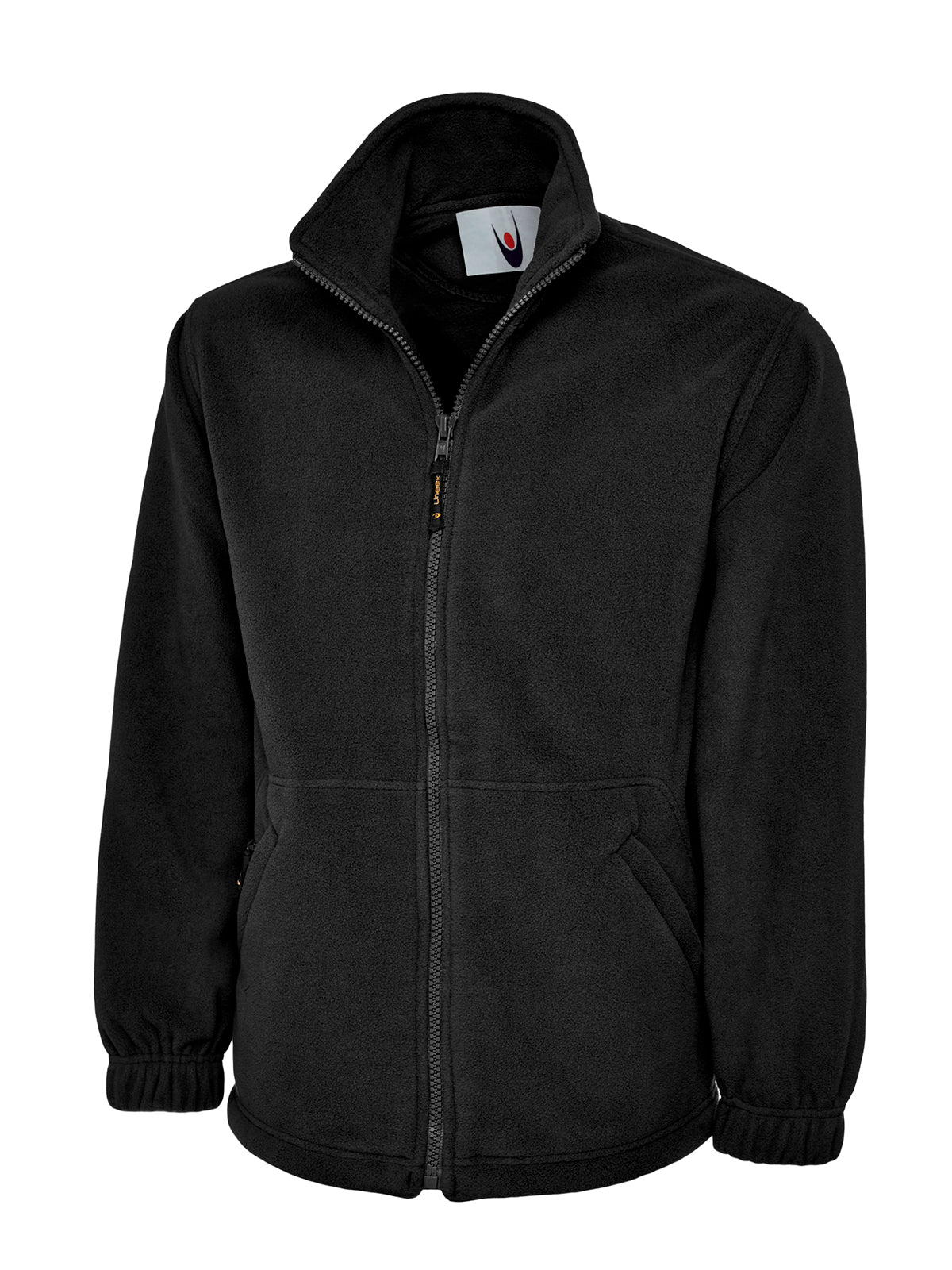 UC604: Unisex Classic Fleece Mens Fleeces Uneek Black XS