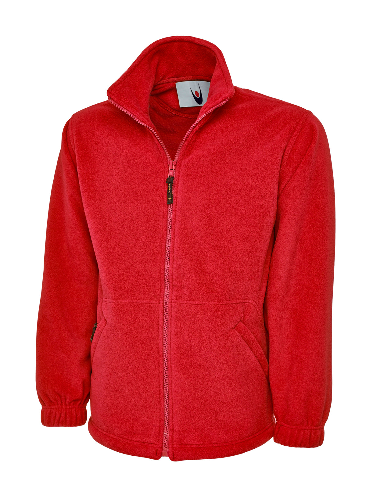 UC604: Unisex Classic Fleece Mens Fleeces Uneek Red XS