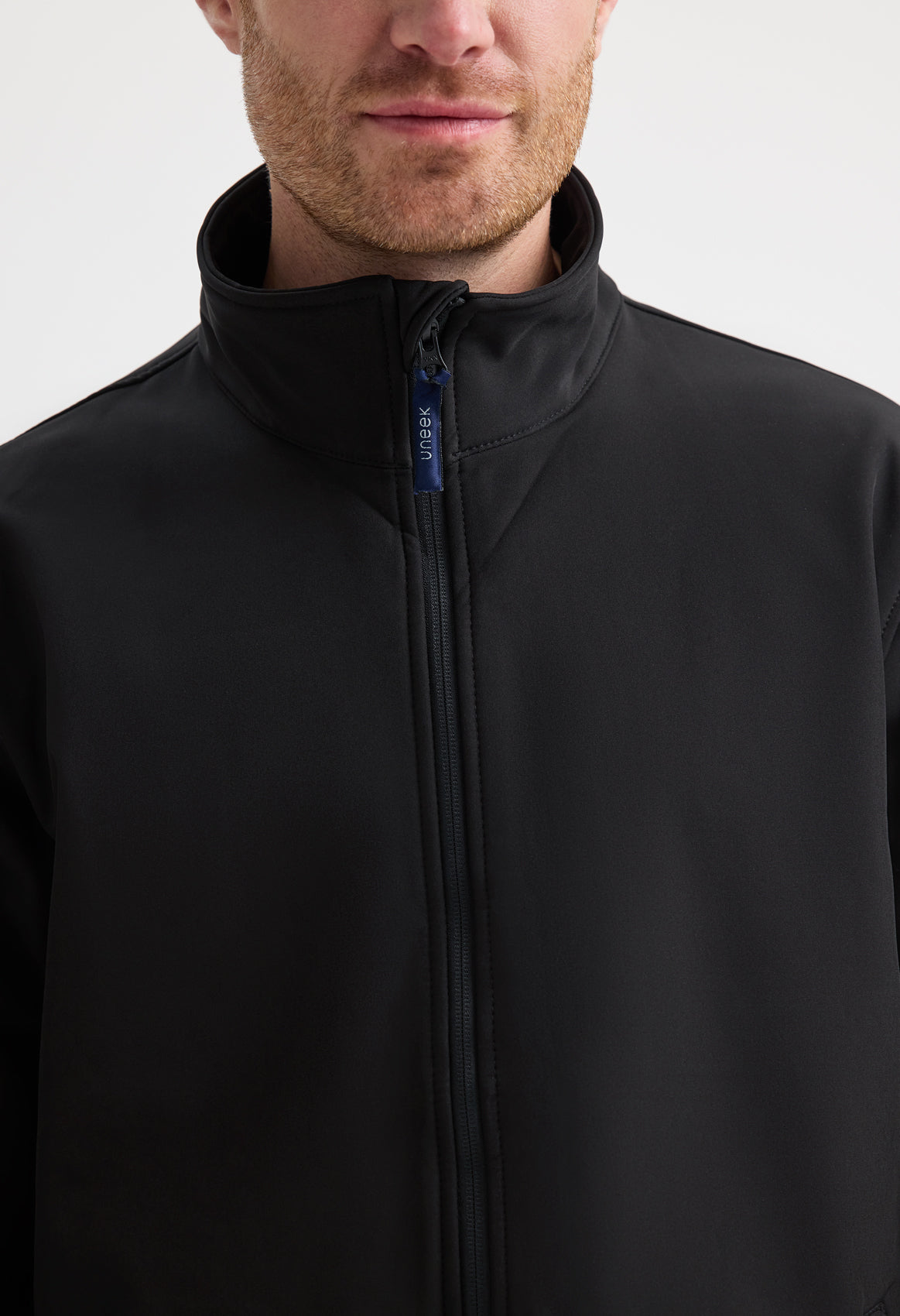 UC612: Unisex Classic Full Zip Softshell Jacket Mens Softshell Jackets Uneek