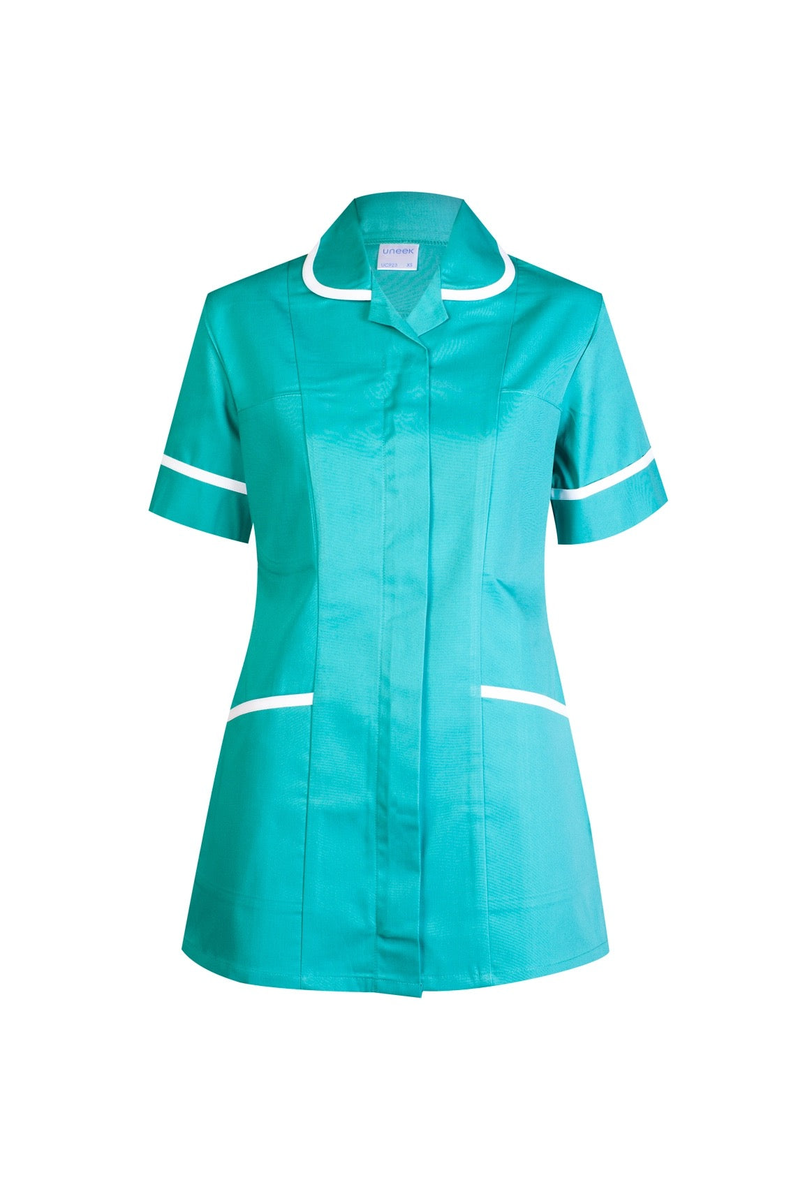 Ladies Heavyweight Tunic Ladies Healthcare Tunic Uneek Emerald 8