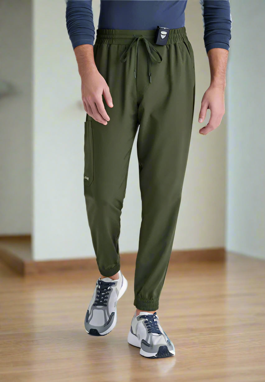 GSSP626: Greys Anatomy Evolve Voyager Unisex Jogger Unisex Scrub Trousers Greys Anatomy by Barco Fern XS