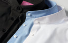 2403: Amelia Semi-Fitted Grandad Collar Shirt Womens Long Sleeve Shirts Brook Taverner