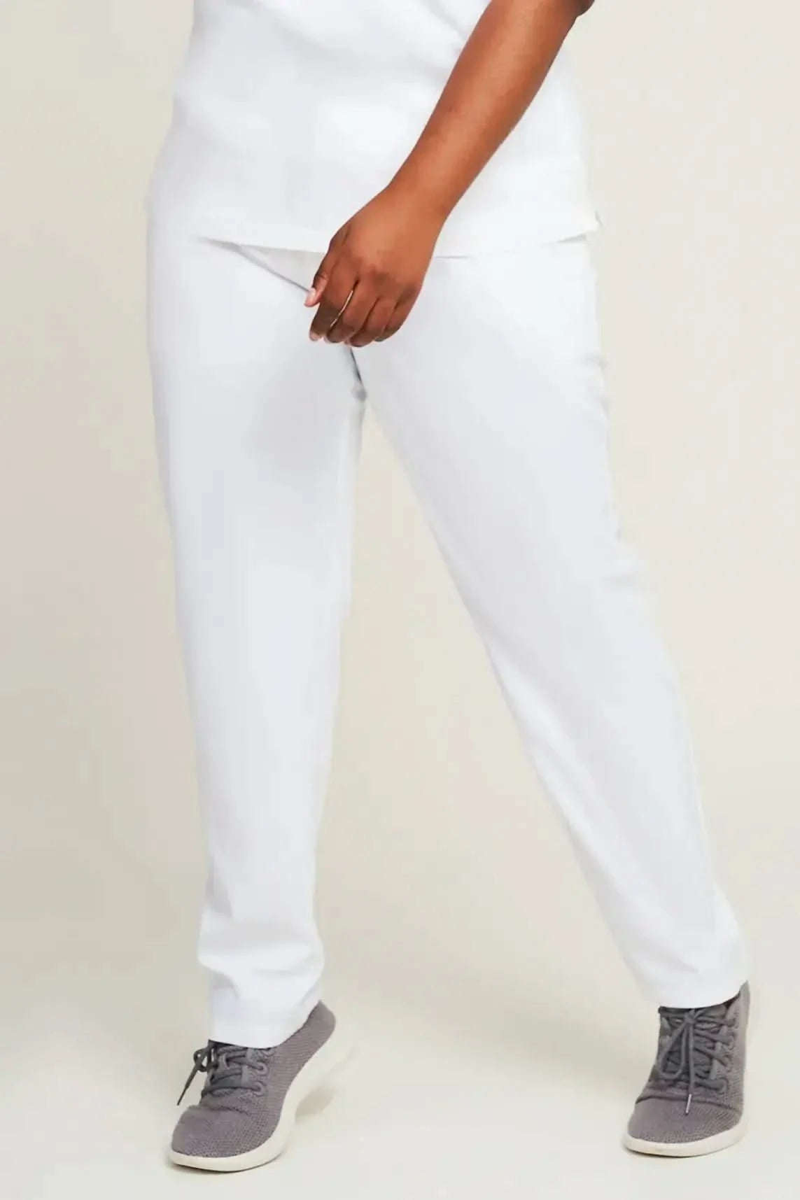 Arlo Ladies Simki Scrub Trouser Scrubs Behrens White XS