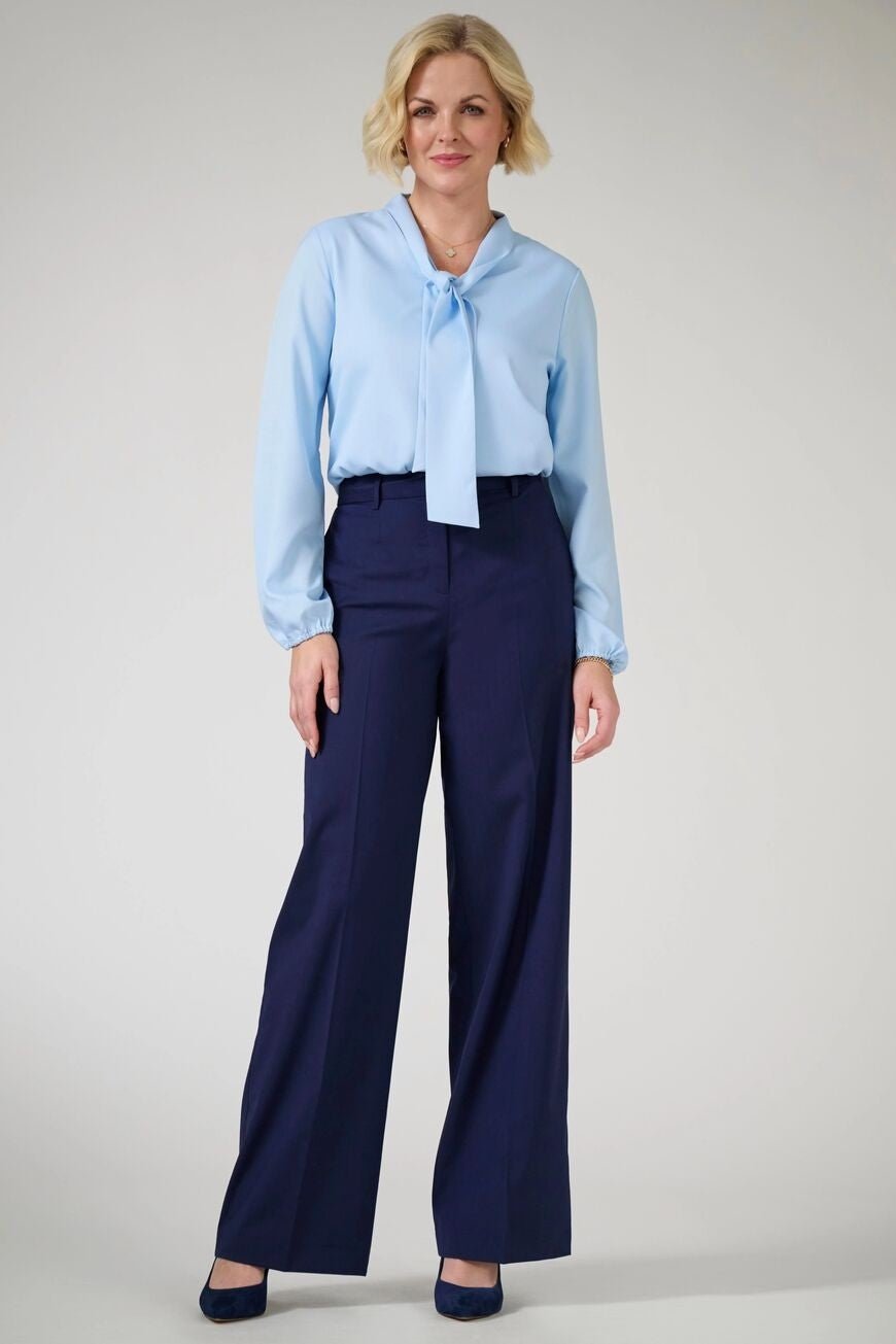 Bella Women's Wide Leg Trouser Ladies Suit Trouser Brook Taverner