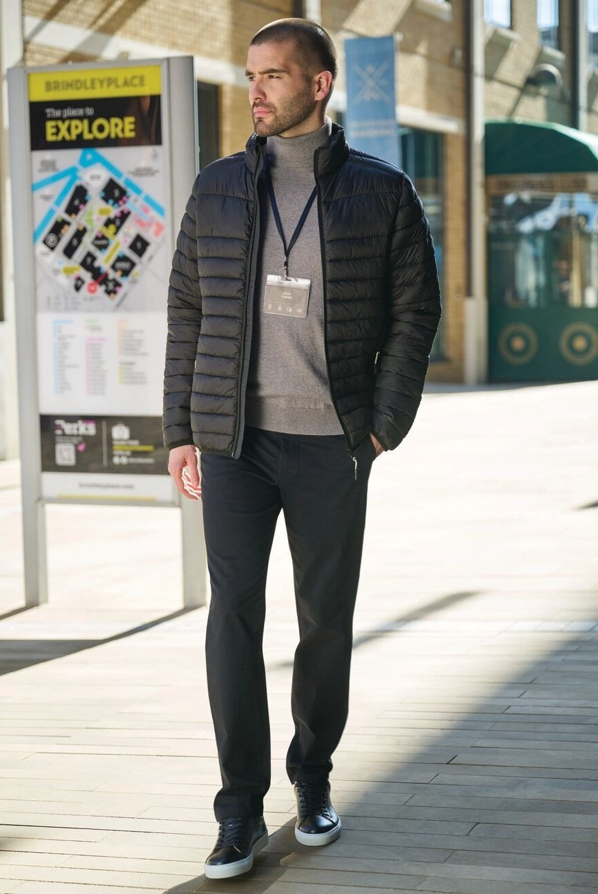 8058: Leo Mens Slim Fit Chino Mens Chinos Brook Taverner