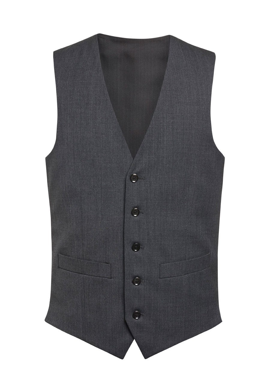 Capital Mens Waistcoat Mens Waistcoat Brook Taverner Mid Grey 34"
