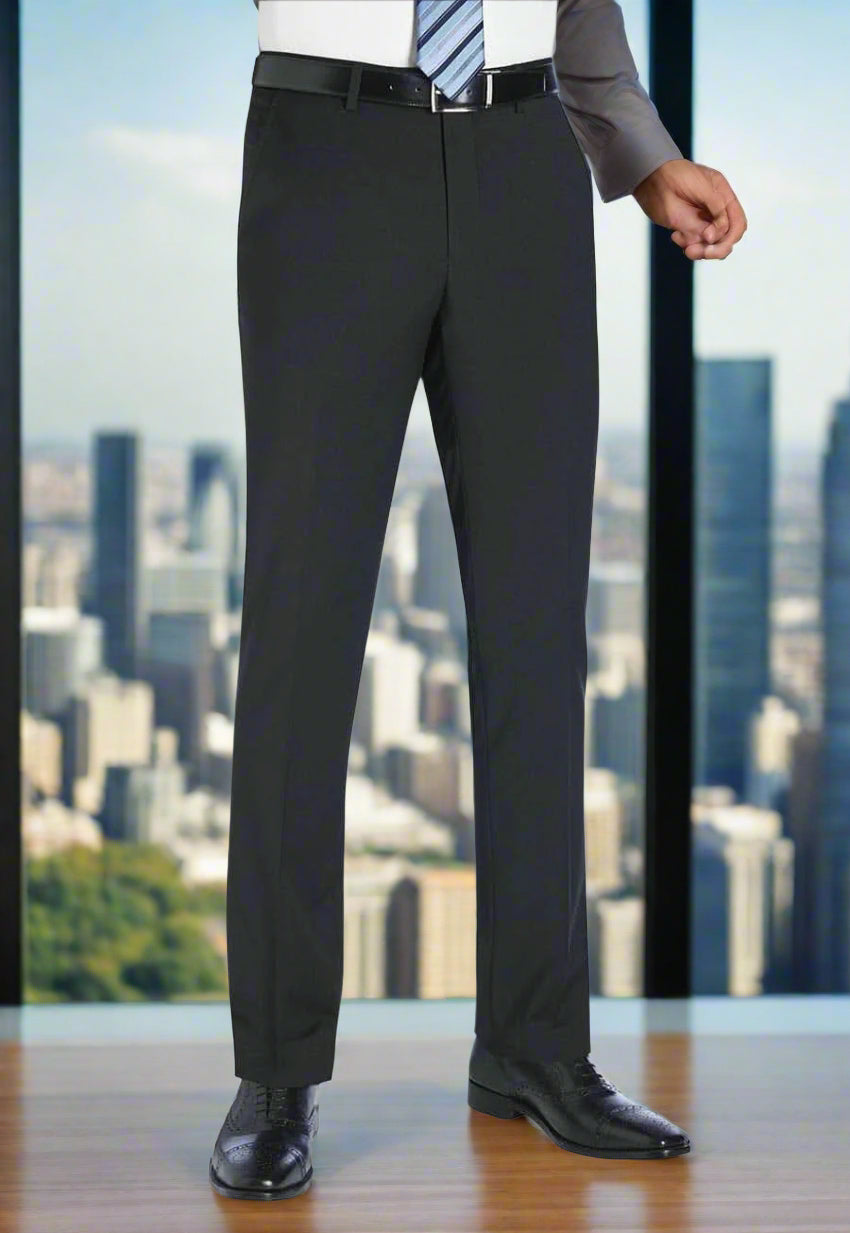Cassino Slim Fit Mens Suit Trouser Mens Suit Trouser Brook Taverner Black 28 Short (29.5")