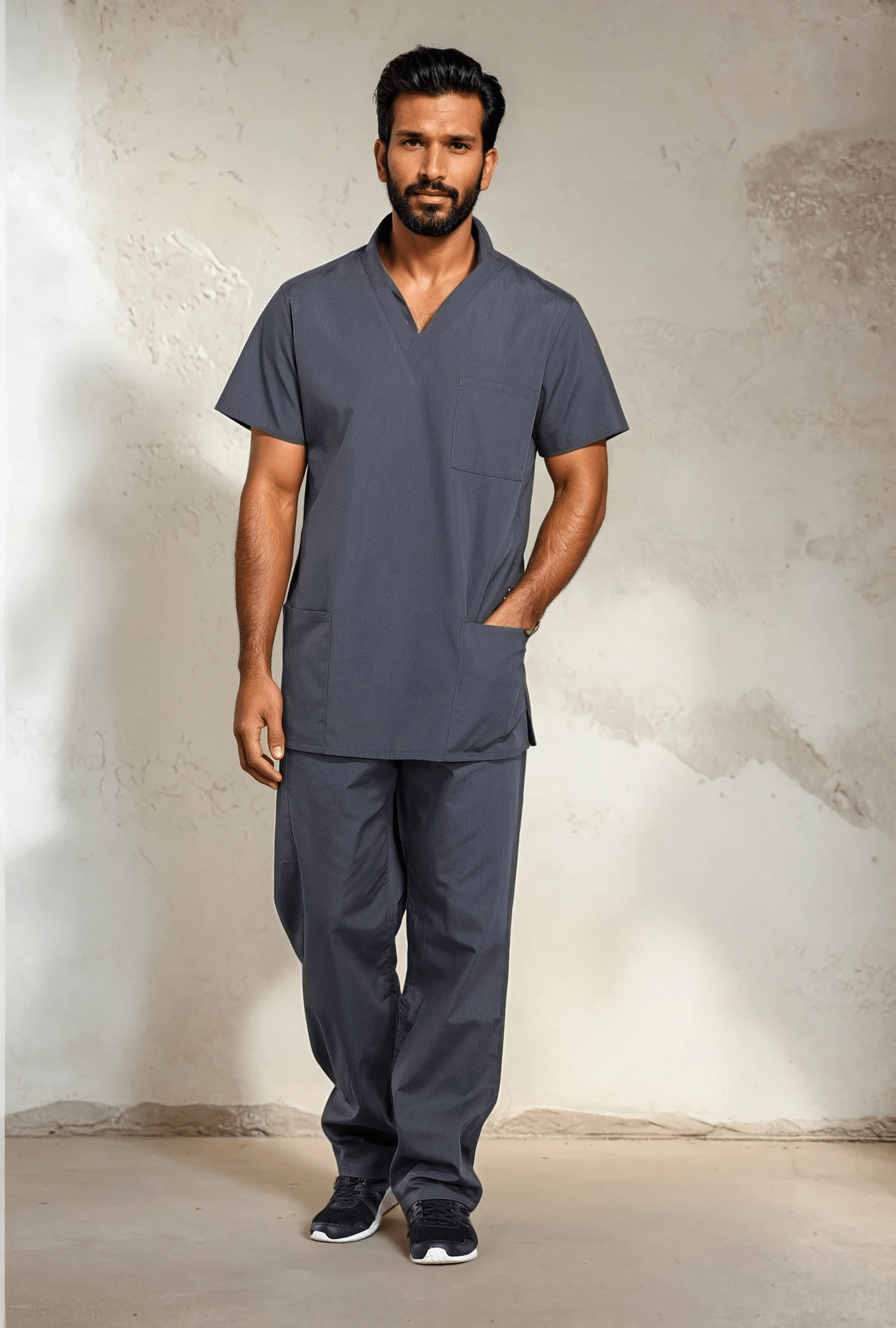Cherokee Originals 4876 Unisex Scrub Top Unisex Scrub Top Cherokee Originals Pewter XXS