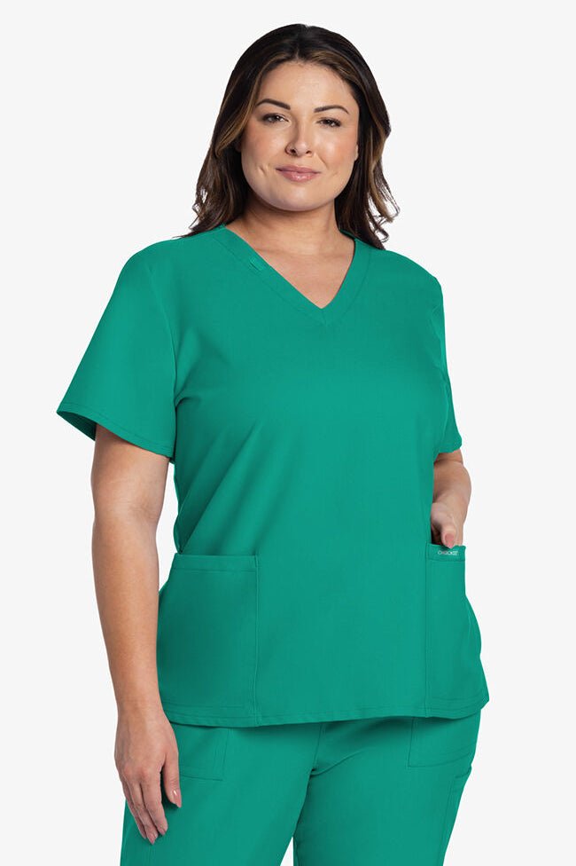 Cherokees Original Ultra Womens V-Neck Top Ladies Scrub Top Cherokee Ultra