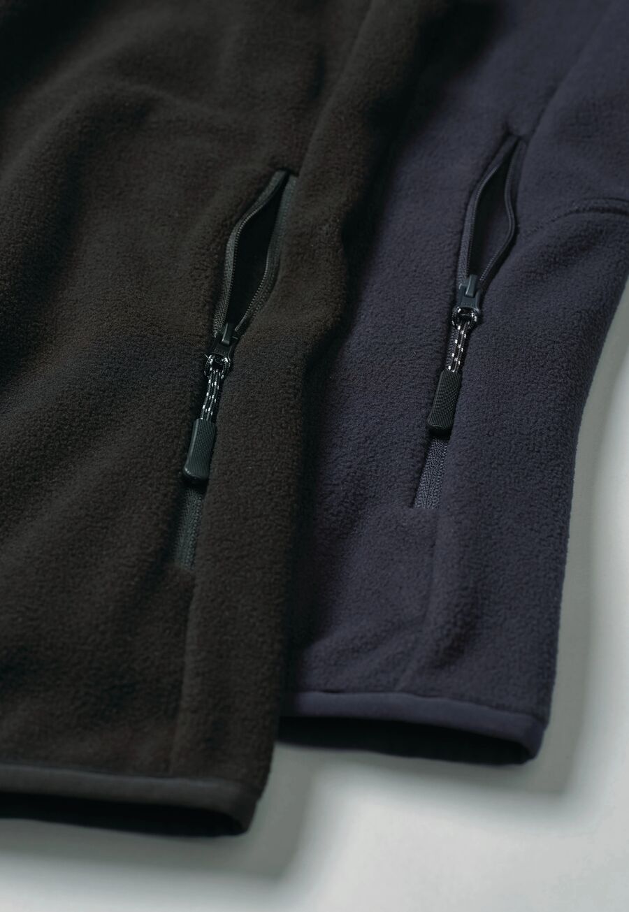 Clare Womens Core Fleece Jacket Womens Fleeces Brook Taverner Black XS